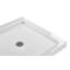 Base de douche en acrylique blanc brillant 32 "x 32" avec drain central Streamline, drain inclus-117295482