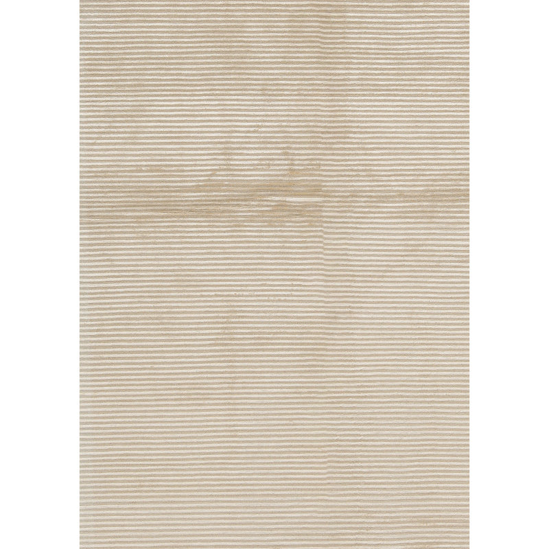 Wool Area Rug in Beige