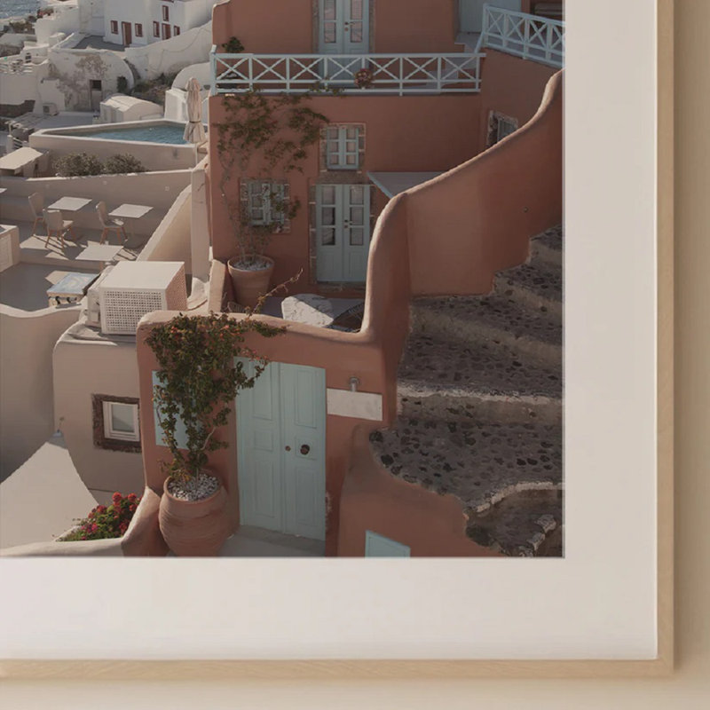 Greece Travel Print 4, 60cm H x 42cm W