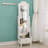 Modern Minimalist Pine Frame With Drawers And Full-Length Mirror-2020777412