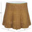 Cledus Round Rattan Accent Table