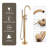 Floor Tub Spout with Diverter-70841645