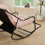 Chaise berçante confortable, idéale pour le salon, la chambre à coucher et la salle de lecture-217451101