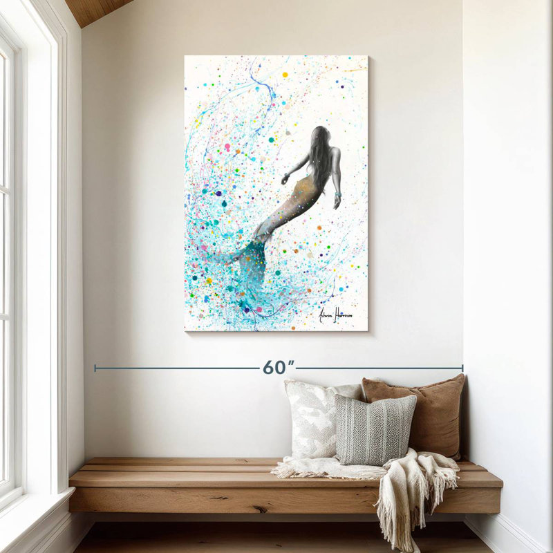 Ashelle The Ocean Dreamer, 45" H x 30" W