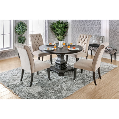 Arlynn 4 - Person Pedestal Dining Set