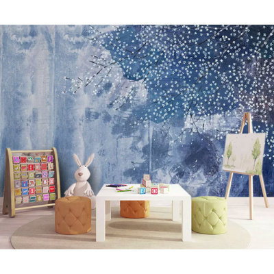 Murale paysage d'hiver