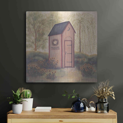 «Folk Art Outhouse I» par Pam Britton