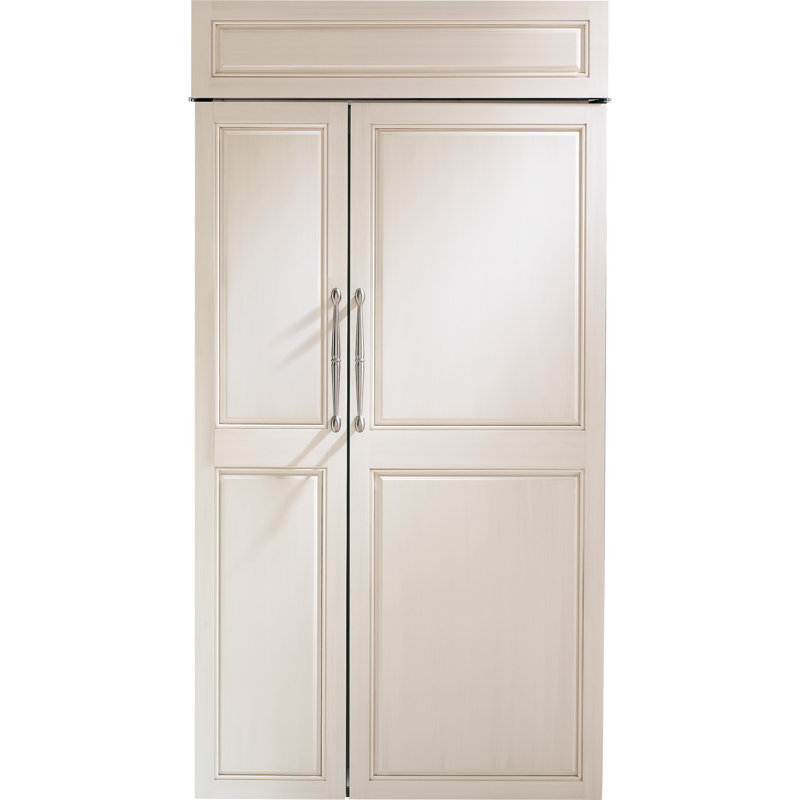Monogram 42" Built-In Side-By-Side Refrigerator, Panel Ready, Statement, Flush Inset
