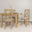 Windsor Extendable Oak Top Dining Table-114208495