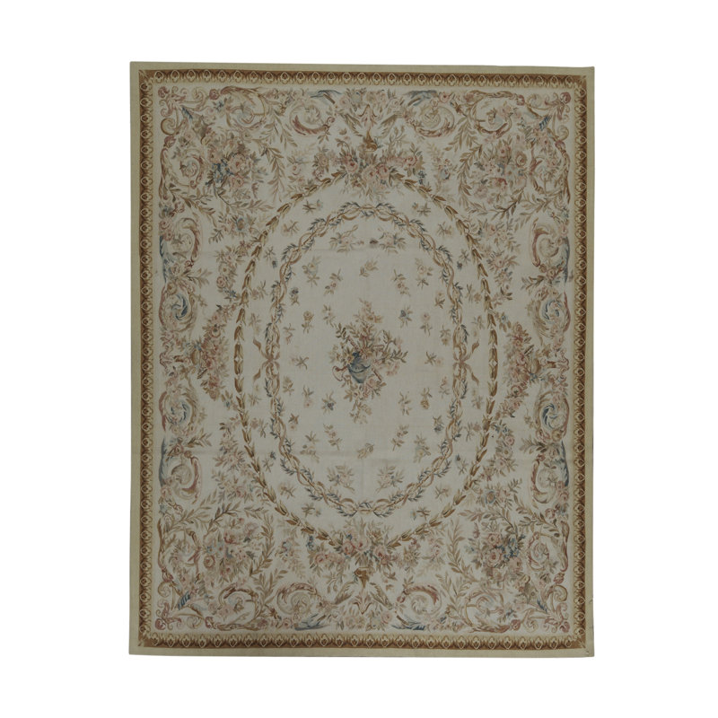 Hand-Knotted High-Quality Light Blue Area Rug