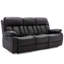 Deneka 3 Seater Linen Reclining Sofa-1532342509