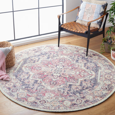 Classic Vintage Hand Tufted Performance Geometric Rug
