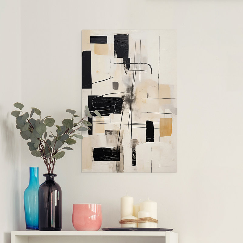 ABSTRACT Series CCCLXXV -Canvas Print Only - NOT FRAMED