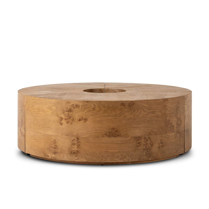 Rue Coffee Table-Barley Medium Burl Oak