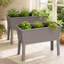 Ensemble de 2 jardinières surélevées surélevées