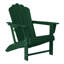 Chaise Adirondack d'extérieur en poly (ensemble de 4)-1815965620
