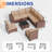 7 - Person Wicker Outdoor Modular Sectional Seating Group with Cushions-1743725302-1699657830