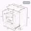 Base de meuble-lavabo sur pied 30 po avec porte et tiroir-125100216