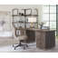 Chaise de bureau pivotante en cuir véritable-86700962