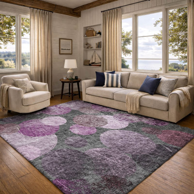 Tapis à poil long de qualité supérieure lavable à la machine ADS556