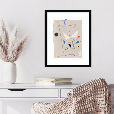 «Charms Composition 04» par Little Dean, reproduction d'art encadrée
