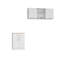 Wampum 2 Piece Kitchen Set, Pantry Cabinet + Wall Cabinet
