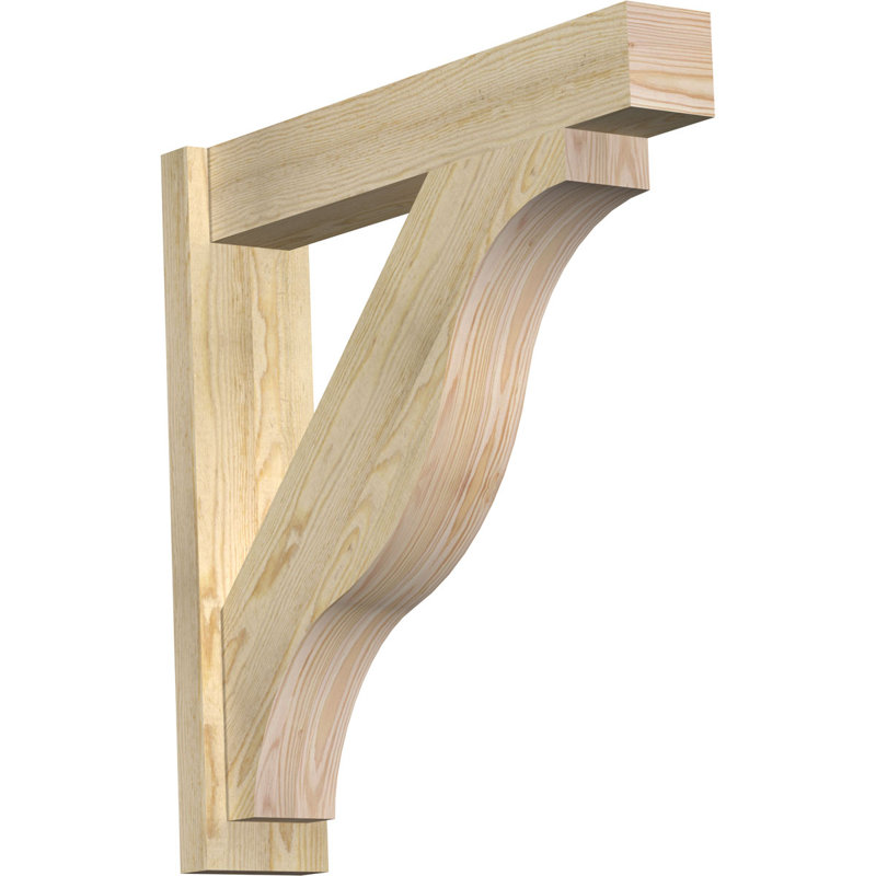 Jeu de blocs Funston, Sapin Douglas de 6 po (sciage brut), P 30 po x H 30 po