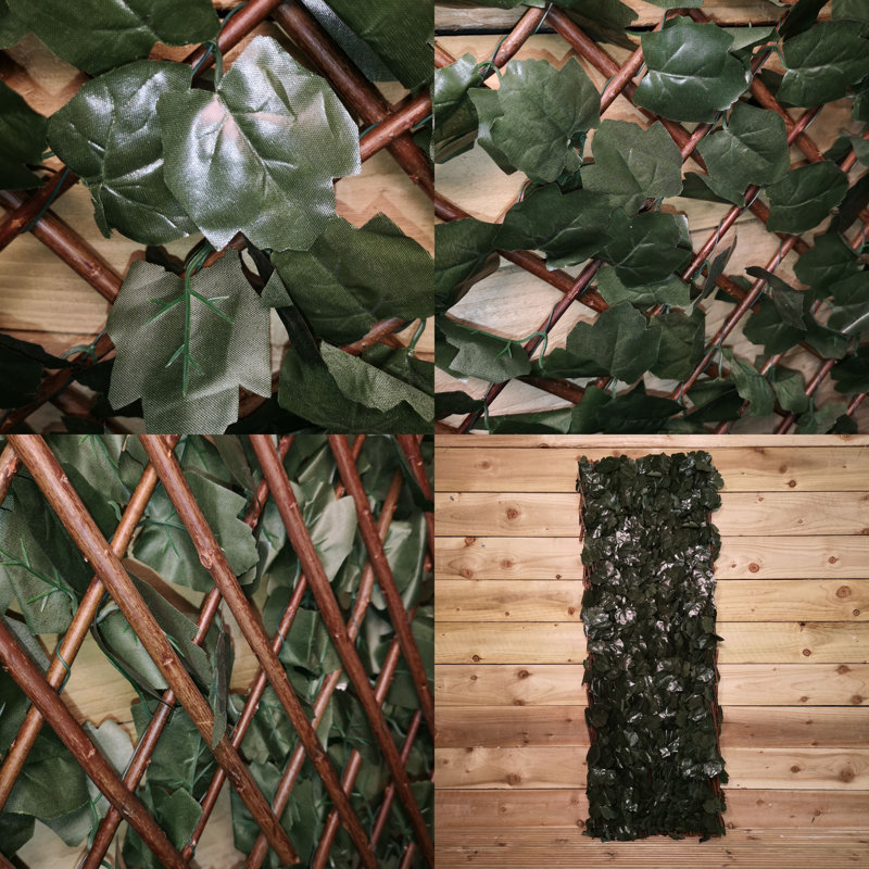 Caziyah 133cm H x 6cm W Plastic Lattice Panel