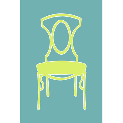 Petite chaise graphique I (U)