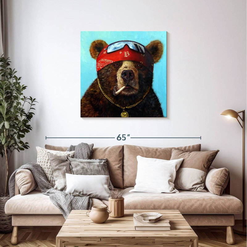 Ketti Half Baked, 36" H x 36" W