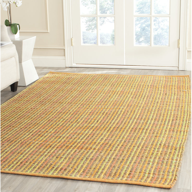 Dupont Striped Hand Woven Area Rug, Rectangle 122 x 183 cm