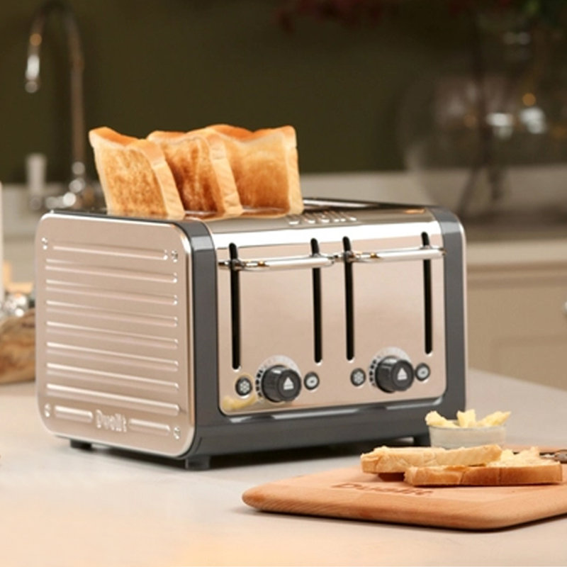 Dualit 4 Slot Architect Toaster Grey