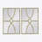 Rectangular Wooden Wall Mirrors With Distressed White Frame