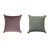 Embroidered Floral Cotton Pillows