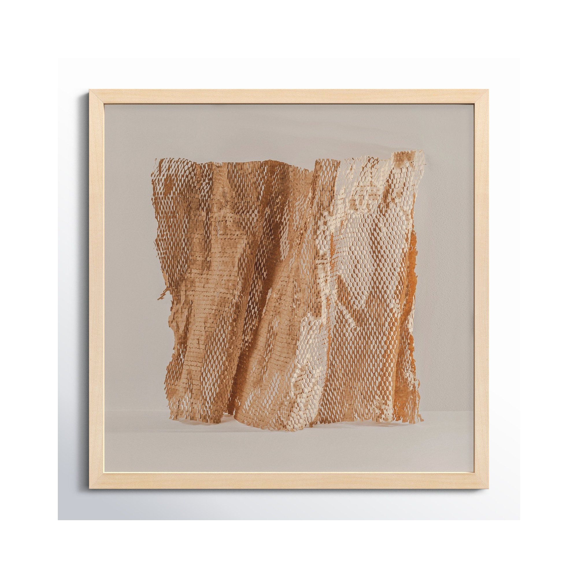 Unpackage 3 by Svetlana Smirnova, Maple, 36" H x 36" W x 1.25" D