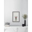 Red Trendy Llama - Painting-383813926-383813922