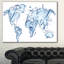 « world map water splash », impression-35124473-35124474