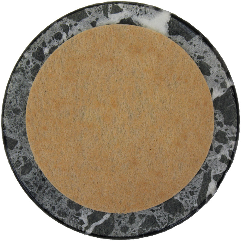 Marble Round 6 Piece Coaster Set