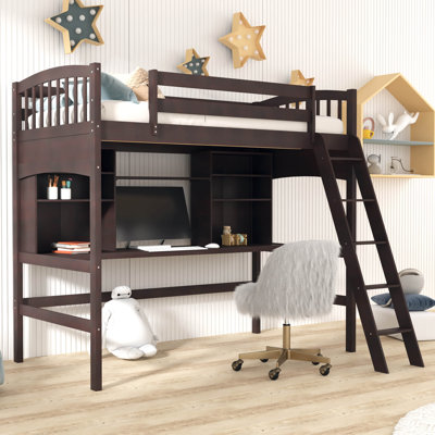 Eztli Kids Twin Loft Bed
