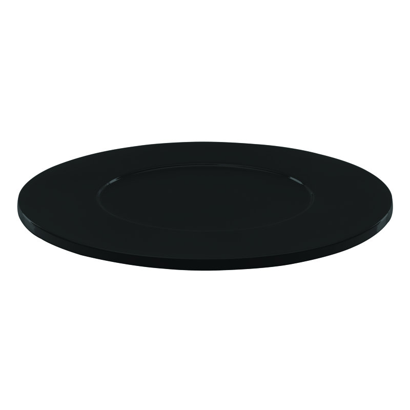 Assiette de présentation Tre - 12 pièces, Noir, noir, noir, noir