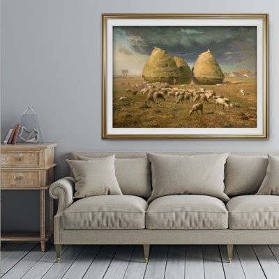 « haystacks automne », reproduction