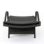 Fauteuil en osier avec accoudoirs Salem