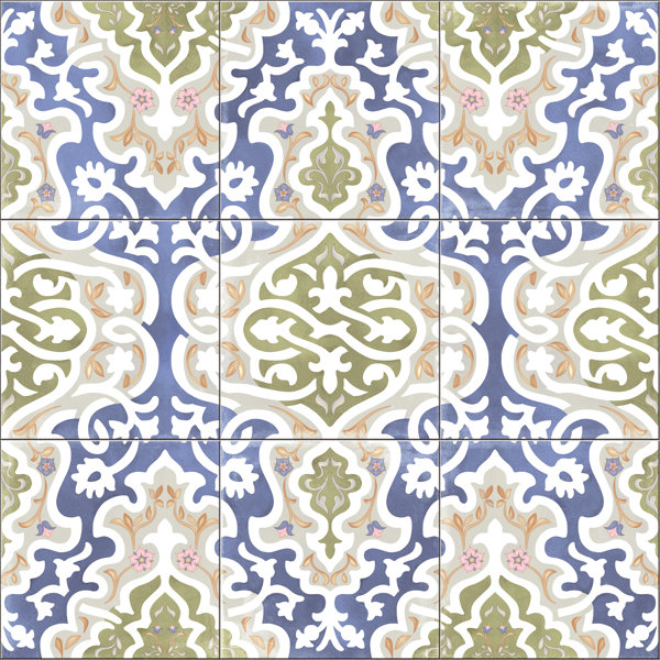 Tawriq 24" x 24" Porcelain Wall & Floor Tile