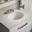 Caxton Ceramic Oval Undermount Bathroom Sink-11145210