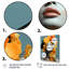 Femme orange sur toile, impression sur toile-972238305-999773346