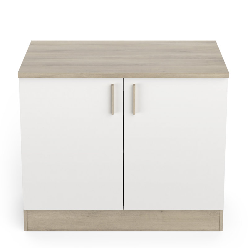 Origan Base Unit, White/Brown