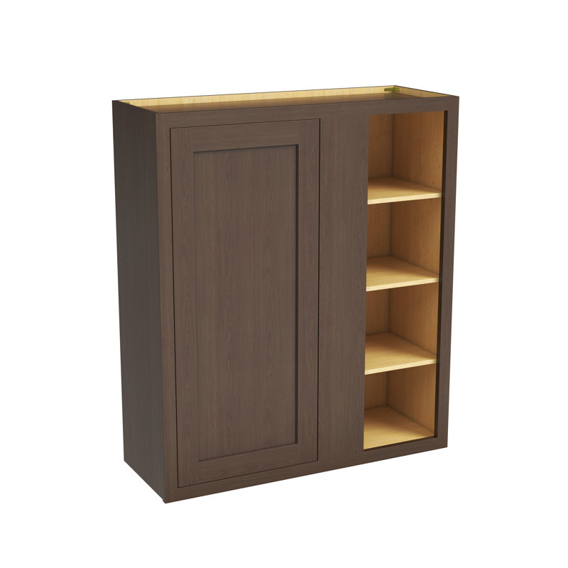 Armoire murale de coin de cuisine encastrable L 36 po x H 42 po x P 13,5 po prête à assembler Casainc, W30"x H42"