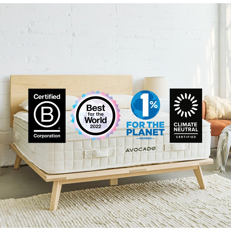 Luxury Organic Mattress, Full, 13.25"