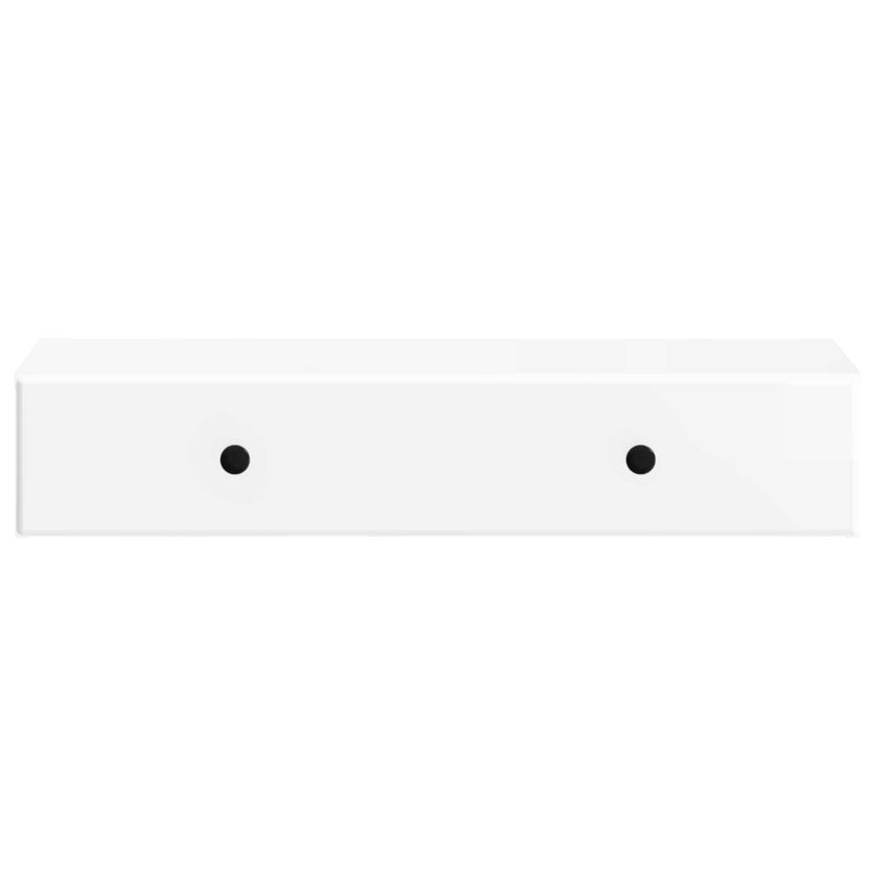 End Table, High Gloss White