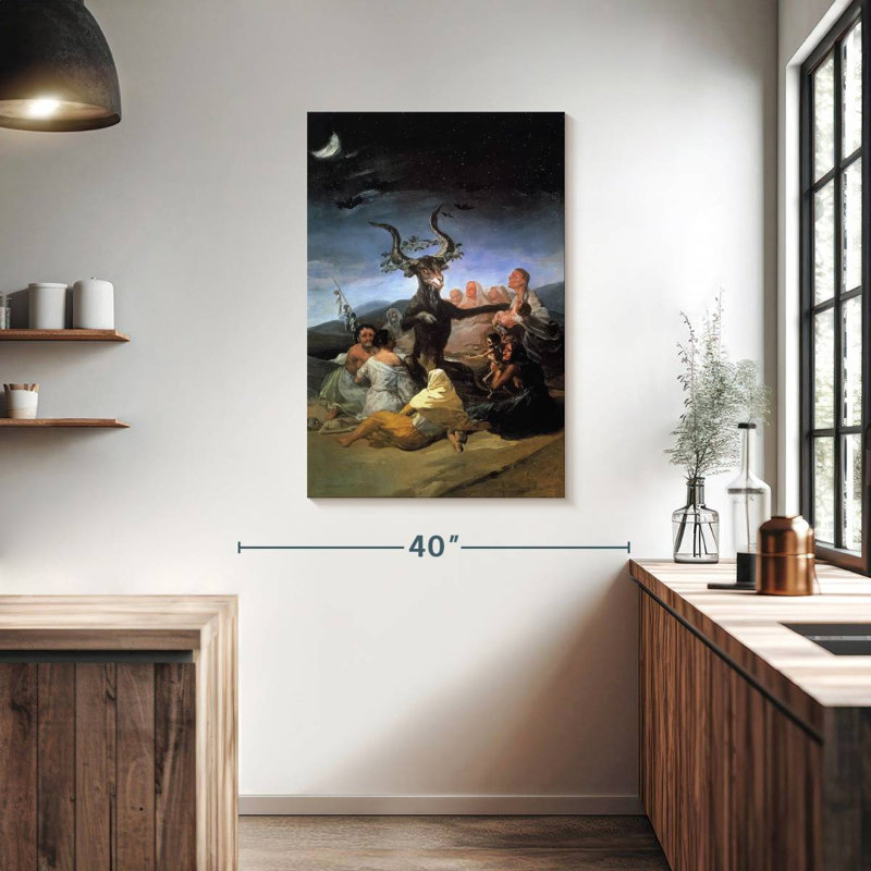Kelan Witches' Sabbath 1797-98, 39" H x 26" W